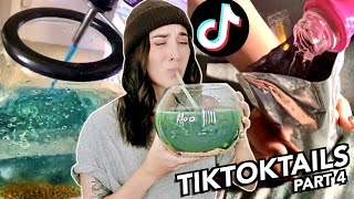 MAKING TIKTOK COCKTAILS (FOR THE FIFTH TIME)