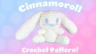 Cinnamoroll Crochet Pattern | Full Video Tutorial