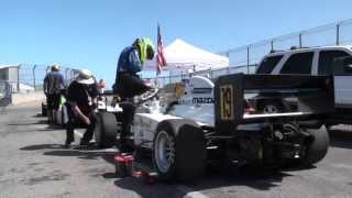 Alex Keyes - Wins Formula Car Challenge at Laguna Seca - June 2014