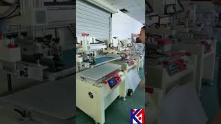 Electric flat screen printing machine, pearl cotton screen printing machine, screen printer factory