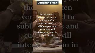 Attracting Men || Advice for Women #Shorts #single #psychology #attraction #men #facts #love