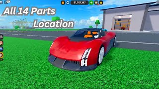 Roblox Car Dealership Tycoon | All 14 parts Location in Roblox CDT