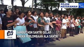 JOMBANG - Sambut HSN Santri Gelar Aneka Perlombaan Ala Santri