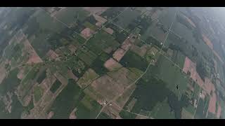 Wingsuit jump over WNY Skydiving with Josh and Brian, July 15, 2023