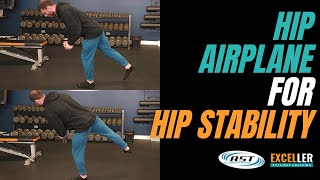 Stronger Glutes and Less Hip Shifting |Hip Airplane