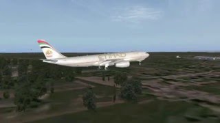 A330 Landing at TLS X-Plane 9