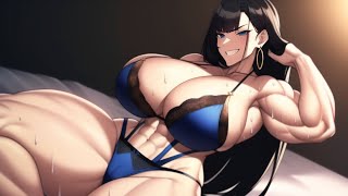 Female muscle cartoon Super muscular Boa Hancock part 2