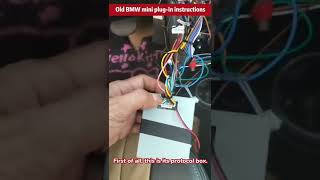 How to Connect the Large Screen Android Radio to 2004 2005 2006 BMW Mini Cooper S R53?