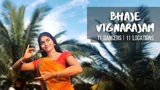 Bhaje Vignarajam | Bharatanatyam by 11 dancers during #lockdown