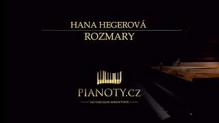 Hana Hegerová - Rozmary (klavírní doprovod / karaoke)