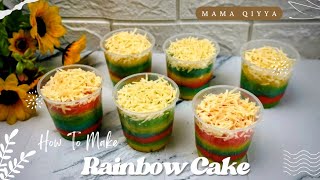 Ide Jualan Bolu Rainbow Cup | Lembut Enak & Gak Seret