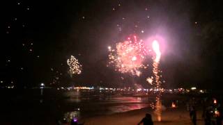 Kamala Beach New Years Fireworks