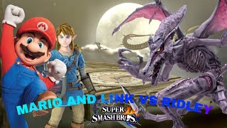 Mario And Link VS Ridley | Super Smash Bros. Ultimate