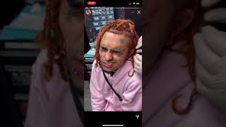 Lil pump getting a piercing and almost crying