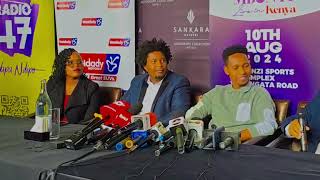 ISRAEL MBONYI NINASIRI FINALLY ARRIVES IN KENYA,SEE HIS FIRST PRESS CONFERENCE IN KENYA!!