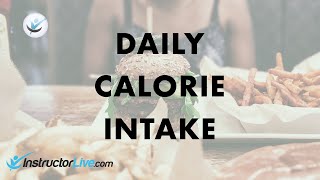 Daily Caloric Intake