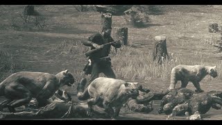 RED DEAD REDEMPTION 2 Undead Nightmares II with Cougars as Bodyguards