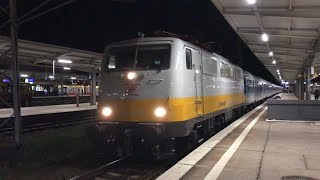 Ausfahrt GfF 111 049-3 als BTS 83018 ➡️ Emden Außenhafen mit Lichtgrüßen & Makro