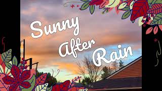 Sunny After Rain - an Amazing Sunset Capture March 4, 2022