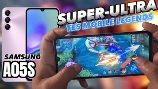 ULTRA 90FPS‼️Samsung A05s Tes Mobile Legends, kiw-kiw apa Cekurukuk?😅