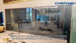 Chiefway Malaysia's Laminated Smart Glass in Majlis Bandaraya Johor Bahru (MBJB)