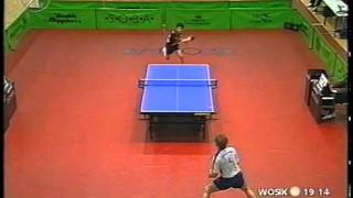 Tischtennis Bundesliga: Torben Wosik vs Toshio Tasaki May 2000