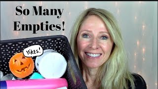 Empties! Skincare, Haircare and Makeup ~ Mature Skin