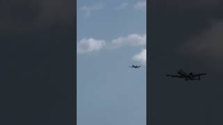 USAF A-10 demo team low flyby