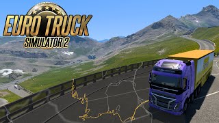 We drove the WORST road in Euro Truck Simulator 2 multiplayer