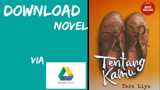 #novel #tentangkamu Novel "Tentang Kamu" Tere liye