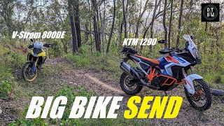 Big Adventure Motorcycles vs Enduro Bike Tracks | Motoz Dualventure & Rallz First Ride