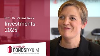 Investments 2025: Prof. Dr. Verena Rock | VideoStatement