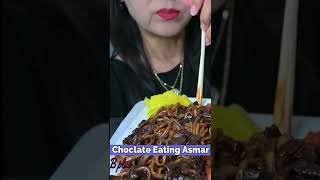 ASMR BLACK BEAN NOODLES & SPICY KOREAN FRIED CHICKEN ASMR 🤑57😋