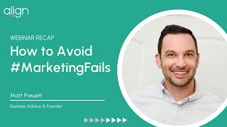 Webinar: How to Avoid #MarketingFails