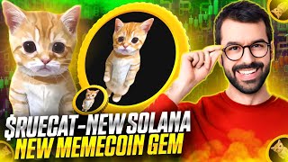 🚀THE NEXT BIG THING 🔥 $RUECAT 🚀 SOLANA BLOCKCHAIN 🔥SO BULLISH🔥 1000X CRYPTO YOU SHOULD BUY 🔥