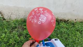 OUTDOOR FUN POPPING LOTSOFBALLOONS PART 04!#04 #satisfying #asmr #boom_balloon #balloon #color #fun