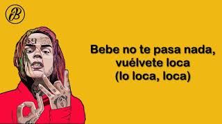 6IX9INE , ANUEL AA - BEBECITHA ( Official lyric letra )