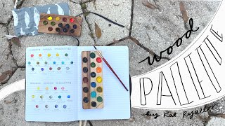 Wood Palette by Kat Ryalls