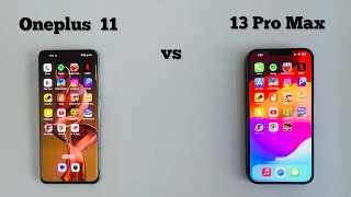 iphone 13 Pro Max vs Oneplus 11 | Speed Test