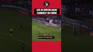 Gol de Ayrton Lucas contra o Bahia. #gols #flamengo #esporte #shorts #short #highlights #highlight