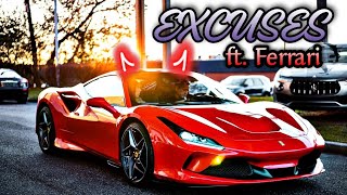 EXCUSES Ft. Ferrari Edit 😎🔥 Song By AP DHILLON!! (4K)