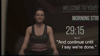 Daisy Ridley fitness trainer