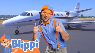 Fly Away with Blippi at the Seattle Museum! | Blippi FULL EPISODE | Moonbug Kids - Cartoons & Toys