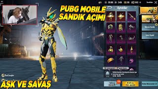 1000 UC YENİ PREMİUM SANDIK AÇIMI! PUBG Mobile ( AŞK VE SAVAŞ )