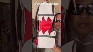 Sprayground shark mouth backpack #shorts