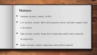 Factors affecting composting