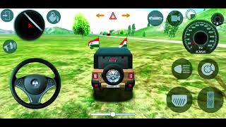 Modified black Mahindra Thar ||Indian cars simulator 3D Android Gameplay part 1#india