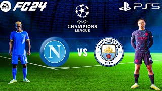 FC 24 -  NAPOLI FC VS MAN CITY | CHAMPIONS LEAGUE MATCH 2023/24 | HAALAND VS OSIMHEN |