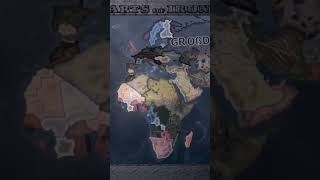 HOI4 TIMELAPSE 1936 - 2100 #shorts #hoi4 #viral #games #edit #art #memes #education story