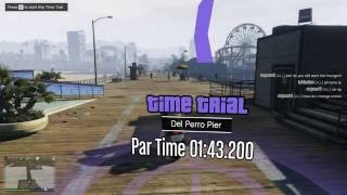 GTA 5 Online - Time Trial #1 - Del Perro Pier Easy $51k